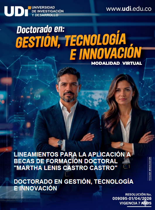 Noticia UDI: Lineamientos para la Aplicación a Becas de FOrmación Doctoral "MARTHA LENIS CASTRO CASTRO"