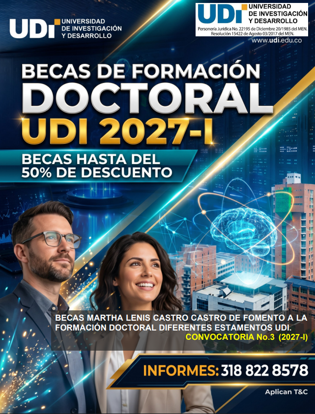 Noticia UDI: LINEAMIENTOS APOYO A LA FORMACION DOCTORADO PLAN DE FORMACION DOCTORADO