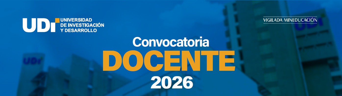 Convocatoria Docente UDI